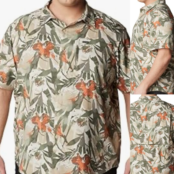 Columbia Men's Silver Ridge Utility Lite, Ancient Fossil Floriculture, 4X Big - Picture 3 of 16